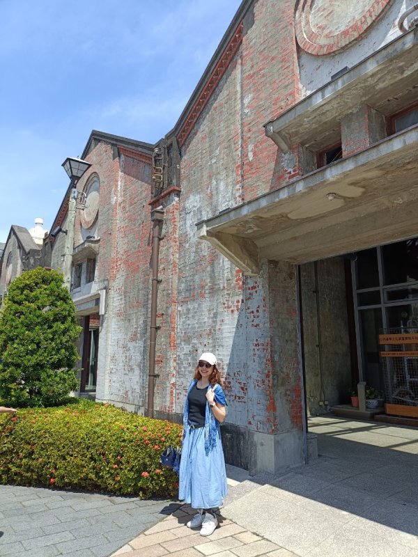 old brewery buildings at cultural heritage park, Taichung