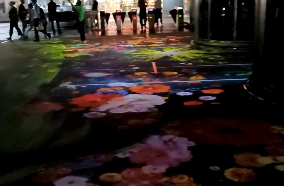 light show at KMRT Formosa Boulevard