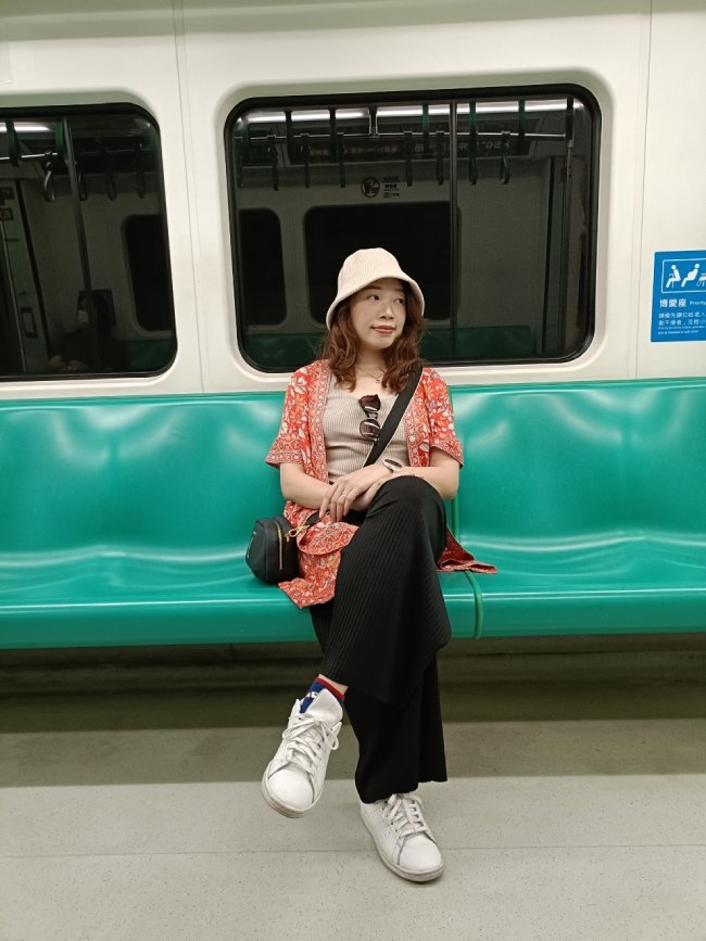 in MRT Kaohsiung, destination station of the line