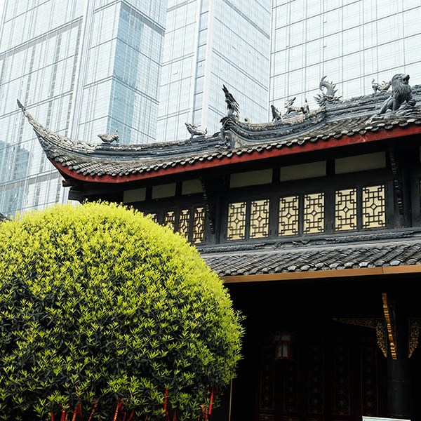 บรรยากาศภายในวัดต้าสือ