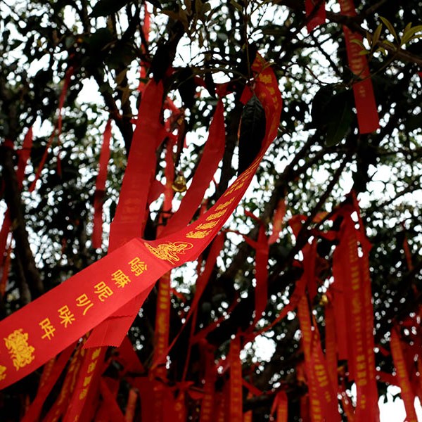 บรรยากาศภายในวัดต้าสือ