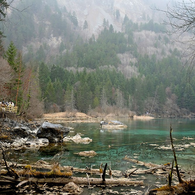 Five-Flower Lake ทะเลสาบห้าบุปผา จิ่วจ้ายโกว