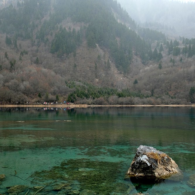 Five-Flower Lake ทะเลสาบห้าบุปผา จิ่วจ้ายโกว