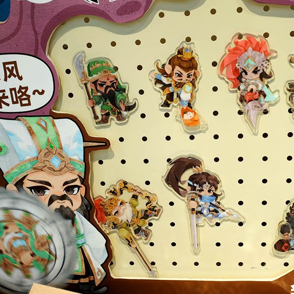 ของที่ระลึก สามก๊ก ศาลเจ้าอู่โหว souvenirs at Wuhou shrine