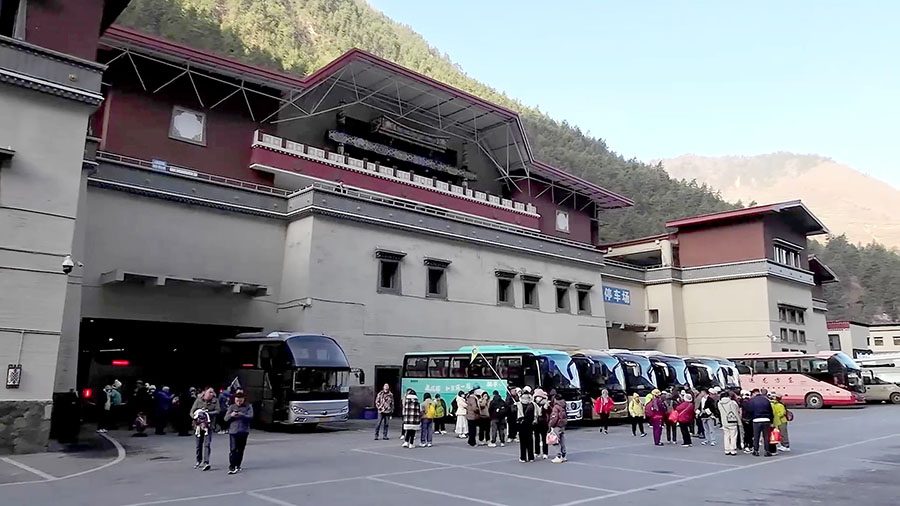 ท่ารถบัส Lantian parking lot