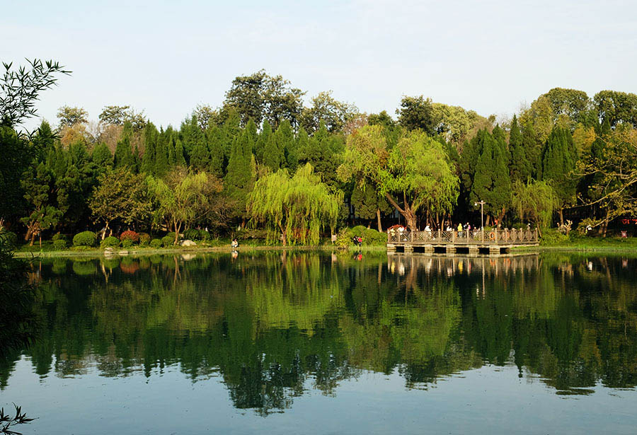 สวนสาธารณะอู่โหว Wuhou Park, เฉิงตู Chengdu