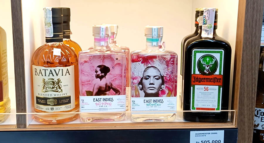 เครื่องดื่มแอลกฮอล์ในร้านสะดวกซื้อที่บาหลี