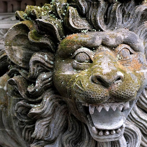 Pura Dalem Ubud, Bali วัดปุระดาเล็ม อุบุด บาหลี อินโดนีเซีย