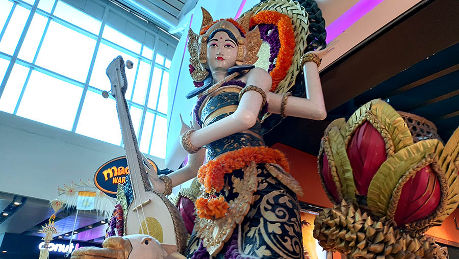 สนามบินนานาชาติงูราห์ราย บาหลี อินโดนีเซีย Ngurah Rai International Airport, Bali, Indonesia