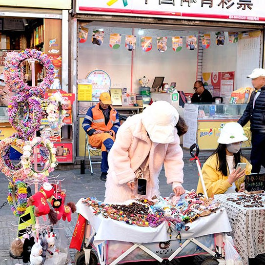 Kunming old street โซนเมืองเก่า ถนนคนเดินคุนหมิง ถนนโบราณ