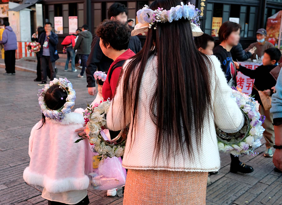Kunming old street โซนเมืองเก่า ถนนคนเดินคุนหมิง ถนนโบราณ