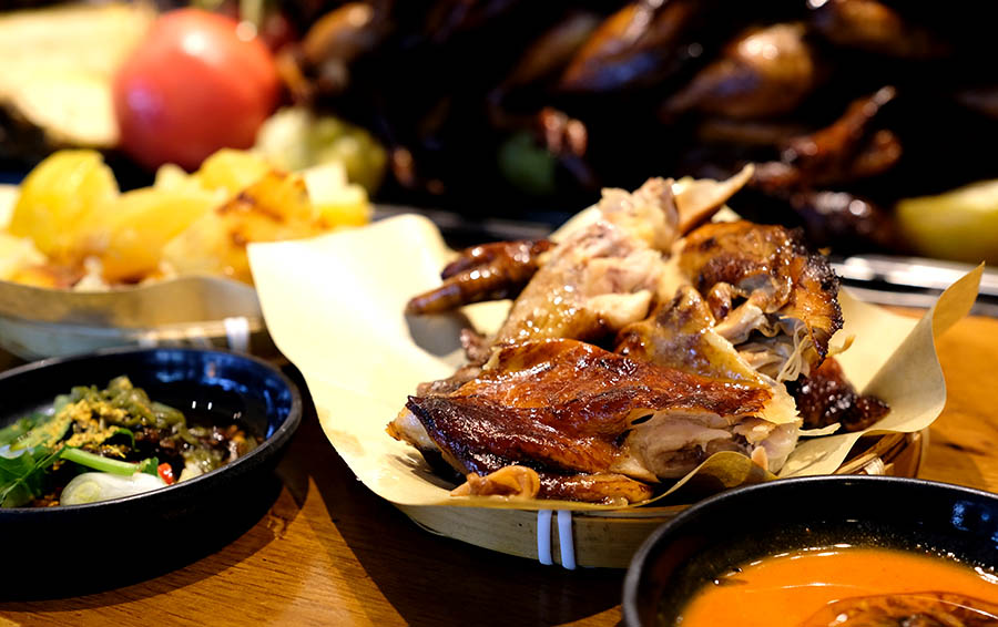 อาหารยูนนาน ที่โซนเมืองเก่าคุนหมิง Yunnan cuisine at Kunming old street