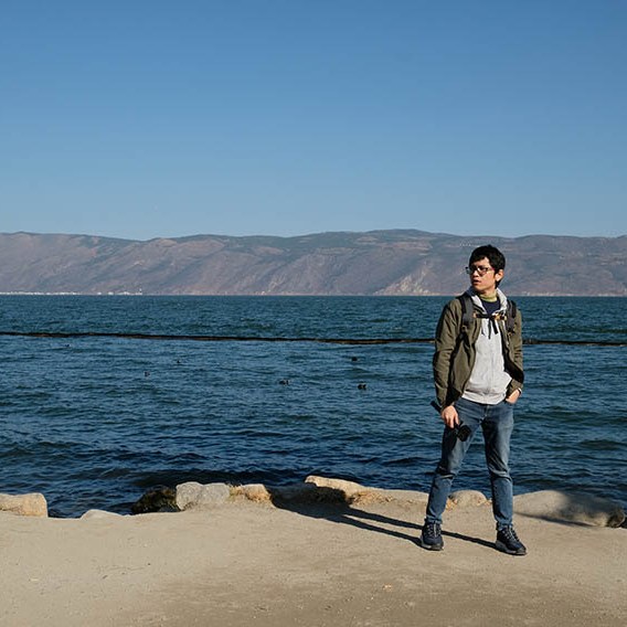 Erhai lake, Dali, Yunnan, China ทะเลสาบเอ๋อร์ไห๋ เมืองต้าหลี่ มณฑลยูนนาน ประเทศจีน