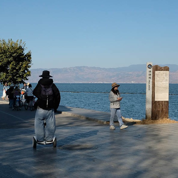Erhai lake, Dali, Yunnan, China ทะเลสาบเอ๋อร์ไห๋ เมืองต้าหลี่ มณฑลยูนนาน ประเทศจีน