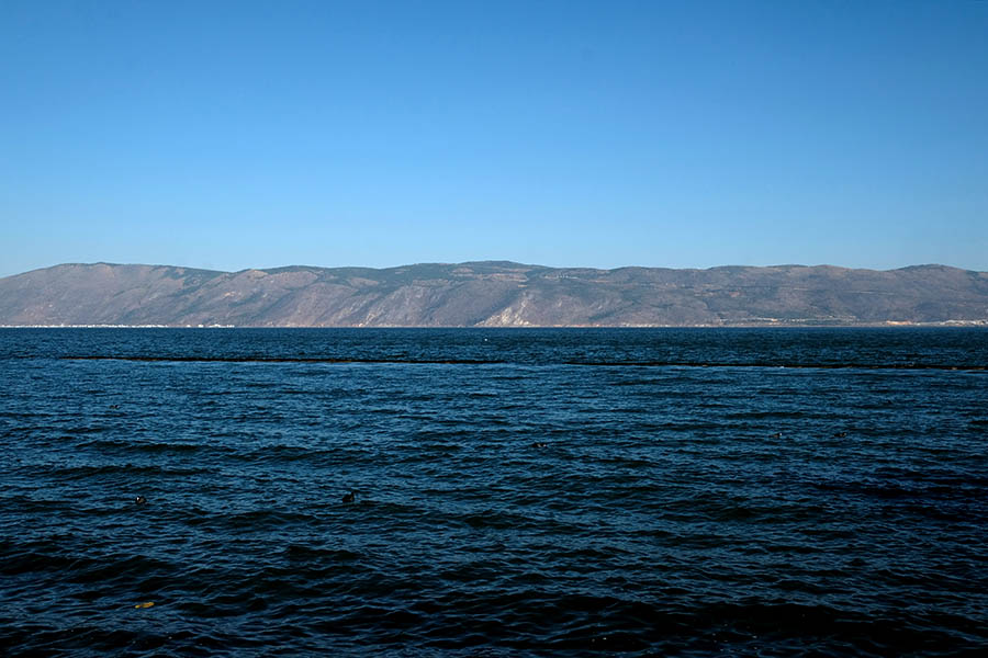Erhai lake, Dali, Yunnan, China ทะเลสาบเอ๋อร์ไห๋ เมืองต้าหลี่ มณฑลยูนนาน ประเทศจีน