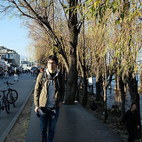 atmosphere at Panxi S-curve, Erhai lake, Dali, Yunnan, China บรรยากาศที่หมู่บ้าน Panxi บริเวณ S-curve ริมทะเลสาบเอ๋อร์ไห๋ เมืองต้าหลี่ มณฑลยูนนาน ประเทศจีน