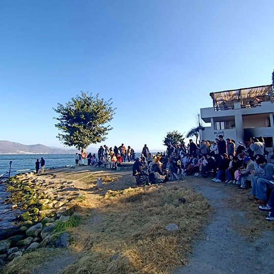 atmosphere at Panxi S-curve, Erhai lake, Dali, Yunnan, China บรรยากาศที่หมู่บ้าน Panxi บริเวณ S-curve ริมทะเลสาบเอ๋อร์ไห๋ เมืองต้าหลี่ มณฑลยูนนาน ประเทศจีน