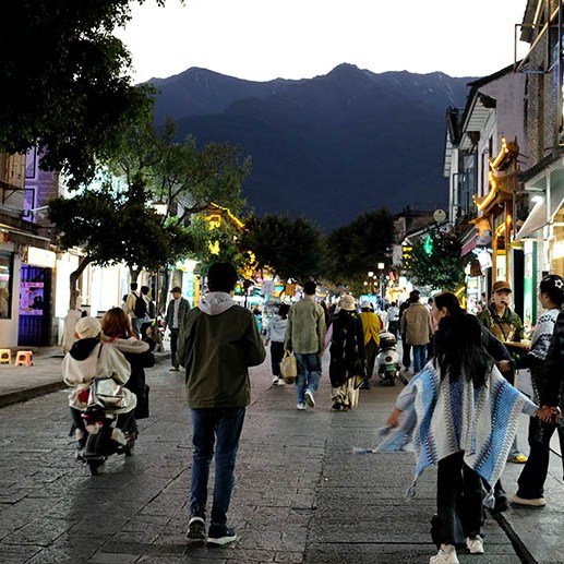 Dali Ancient City, Yunnan, China เมืองเก่าต้าหลี่ มณฑลยูนนาน ประเทศจีน