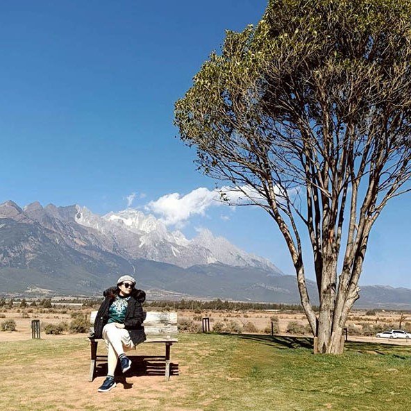 Yún dī'àn cafe, Lijiang, Yunnan province, China คาเฟ่ หยุน ตี้ อั้น, ลี่เจียง, มณฑลยูนนาน ประเทศจีน