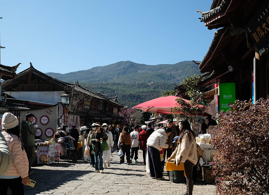 หมู่บ้านไป๋ชา ลี่เจียง ยูนนาน ประเทศจีน Baisha Ancient Town, Lijiang, Yunnan, China