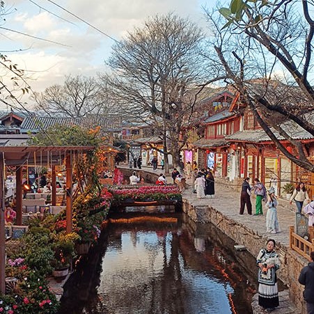 เมืองเก่าลี่เจียง มณฑลยูนนาน ประเทศจีน Lijiang old town, Yunnan province, China