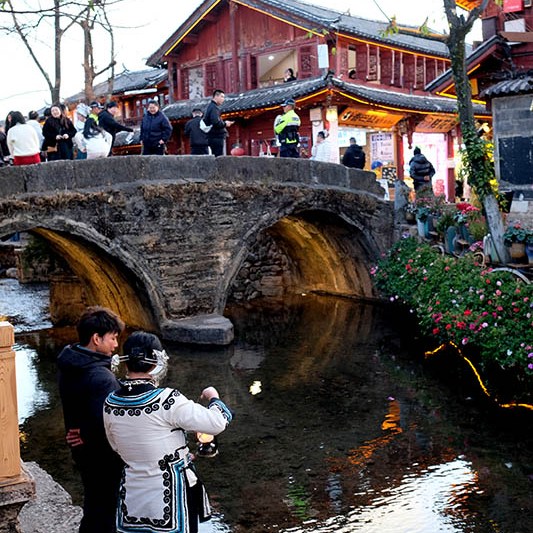 เมืองเก่าลี่เจียง มณฑลยูนนาน ประเทศจีน Lijiang old town, Yunnan province, China