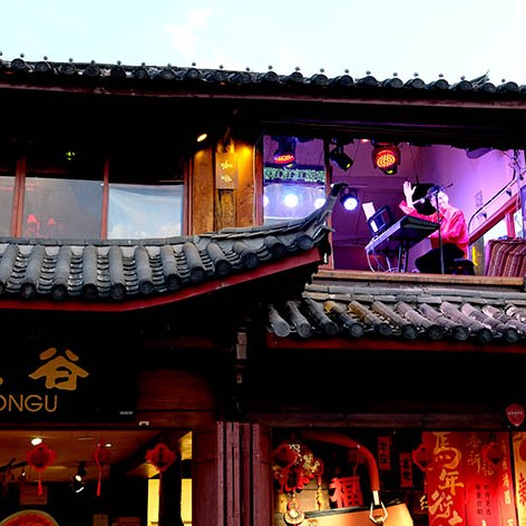 เมืองเก่าลี่เจียง มณฑลยูนนาน ประเทศจีน Lijiang old town, Yunnan province, China