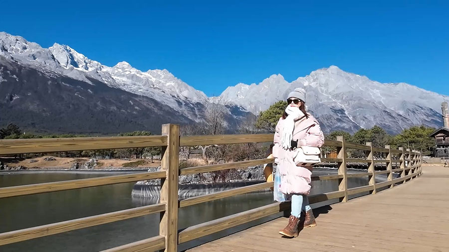 Ganhaizi, Jade Dragon Snow Mountain, Lijiang, Yunnan Province, China / Ganhaizi ภูเขาหิมะมังกรหยก ลี่เจียง มณฑลยูนนาน ประเทศจีน