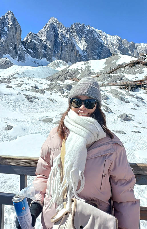 Jade Dragon Snow Mountain, Glacier Park, Lijiang, Yunnan, China ภูเขาหิมะมังกรหยก อุทยานธารน้ำแข็ง ลี่เจียง มณฑลยูนนาน ประเทศจีน