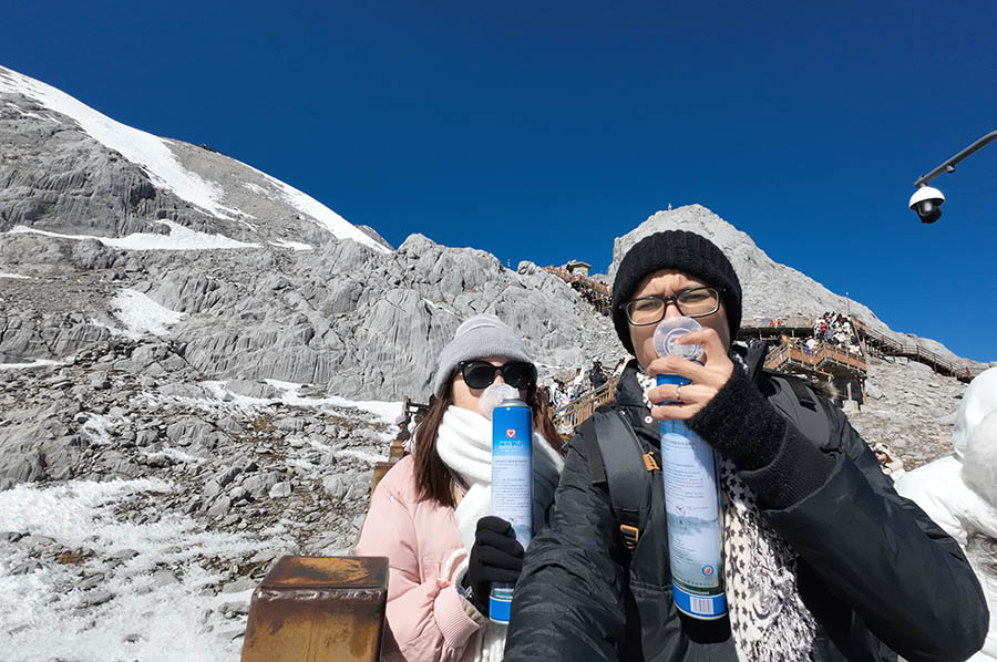 Jade Dragon Snow Mountain, Glacier Park, Lijiang, Yunnan, China ภูเขาหิมะมังกรหยก อุทยานธารน้ำแข็ง ลี่เจียง มณฑลยูนนาน ประเทศจีน