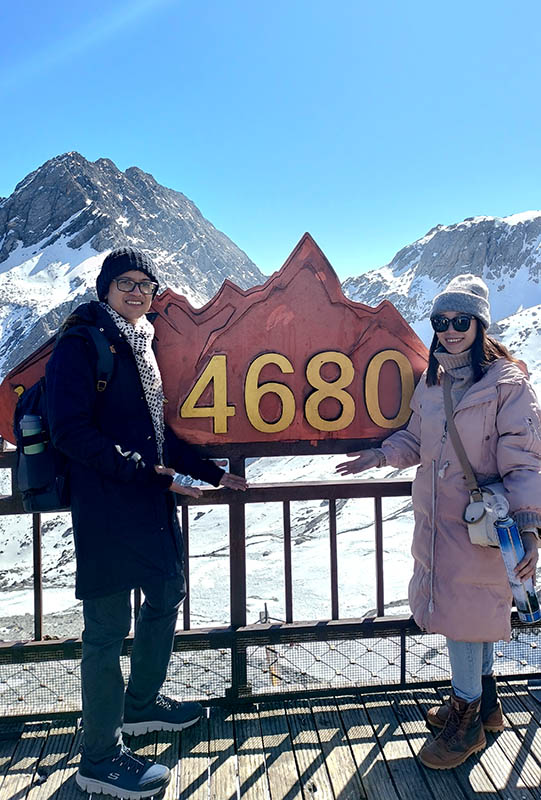 Jade Dragon Snow Mountain, Glacier Park, Lijiang, Yunnan, China ภูเขาหิมะมังกรหยก อุทยานธารน้ำแข็ง ลี่เจียง มณฑลยูนนาน ประเทศจีน