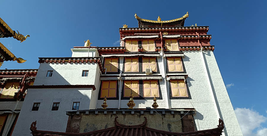 Songzanlin Monastery, Shangri-la, Yunnan province, China วัดซงจ้านหลิน แชงกรีล่า มณฑลยูนนาน ประเทศจีน