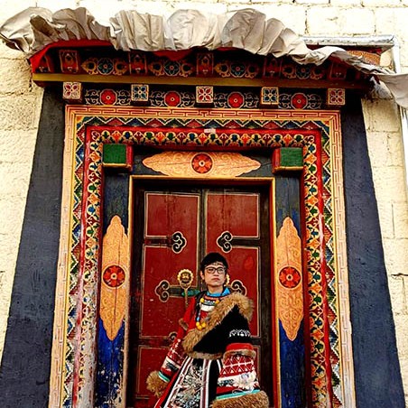 Songzanlin Monastery, Shangri-la, Yunnan province, China วัดซงจ้านหลิน แชงกรีล่า มณฑลยูนนาน ประเทศจีน