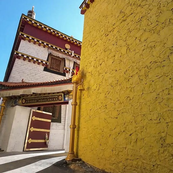 Songzanlin Monastery, Shangri-la, Yunnan province, China วัดซงจ้านหลิน แชงกรีล่า มณฑลยูนนาน ประเทศจีน
