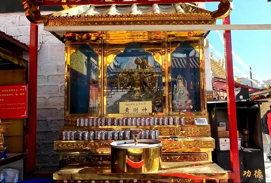 Songzanlin Monastery, Shangri-la, Yunnan province, China วัดซงจ้านหลิน แชงกรีล่า มณฑลยูนนาน ประเทศจีน