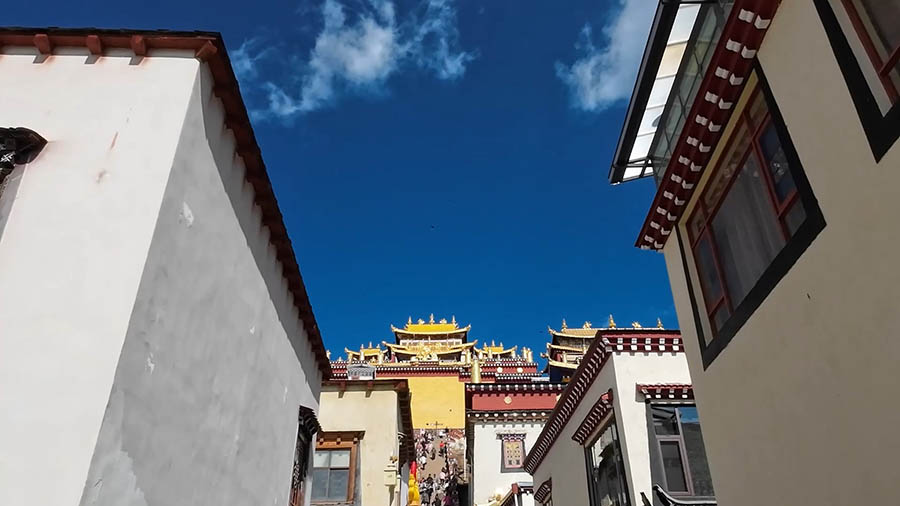 Songzanlin Monastery, Shangri-la, Yunnan province, China วัดซงจ้านหลิน แชงกรีล่า มณฑลยูนนาน ประเทศจีน