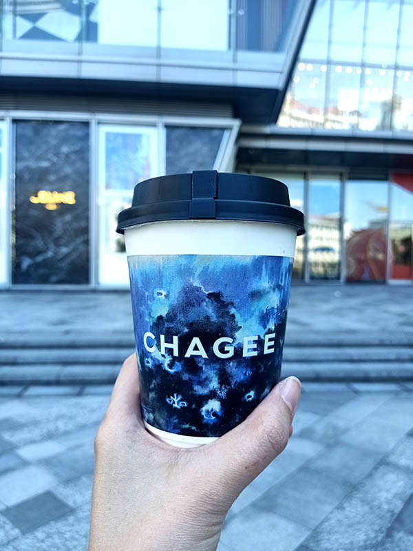 Chagee store, Spring City Department store, Kunming, Yunnan, China ร้าน Chagee ห้าง Spring City คุนหมิง มณฑลยูนนาน ประเทศจีน