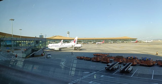 สนามบินนานาชาติคุนหมิงฉางสุ่ย เมืองคุนหมิง มณฑลยูนนาน ประเทศจีน Kunming Changshui International Airport - KMG, Kunming, Yunnan province, China