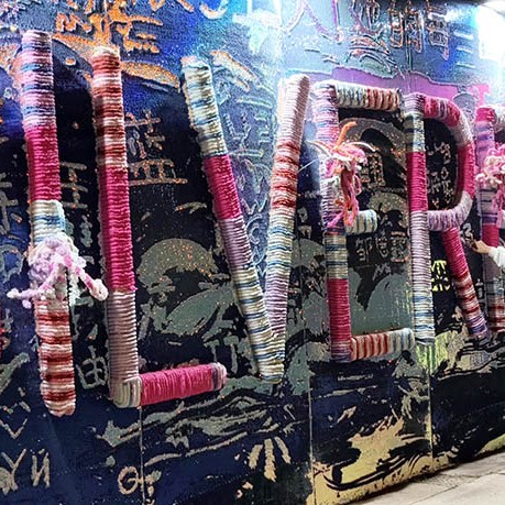 Silverfish alley, Qingdao old town, Qingdao, Shandong province, China ร้ตรอก Yinyu ย่านเมืองเก่า, ชิงเต่า มณฑลชานตง ประเทศจีน