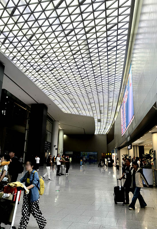 Qingdao Jiaodong International Airport, Shandong province, China ท่าอากาศยานชิงเต่า เจียวตง มณฑลชานตง ประเทศจีน
