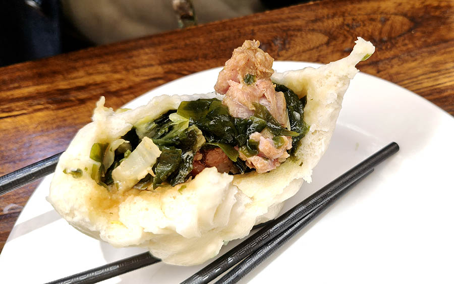 Daqiu Dapao breakfast store, Qingdao, Shandong province, China ร้านอาหารเช้า Daqiu Dapao, ชิงเต่า มณฑลชานตง ประเทศจีน