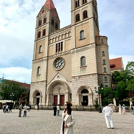 St. Michael's Cathedral, Qingdao, Shandong province, China มหาวิหารเซนต์ไมเคิล, ชิงเต่า มณฑลชานตง ประเทศจีน