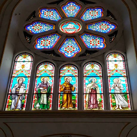 St. Michael's Cathedral, Qingdao, Shandong province, China มหาวิหารเซนต์ไมเคิล, ชิงเต่า มณฑลชานตง ประเทศจีน
