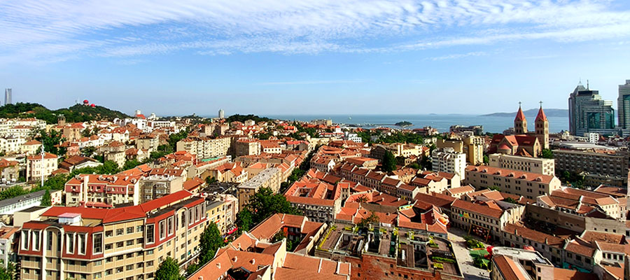Qingdao, Shandong province, China ชิงเต่า มณฑลซานตง ประเทศจีน