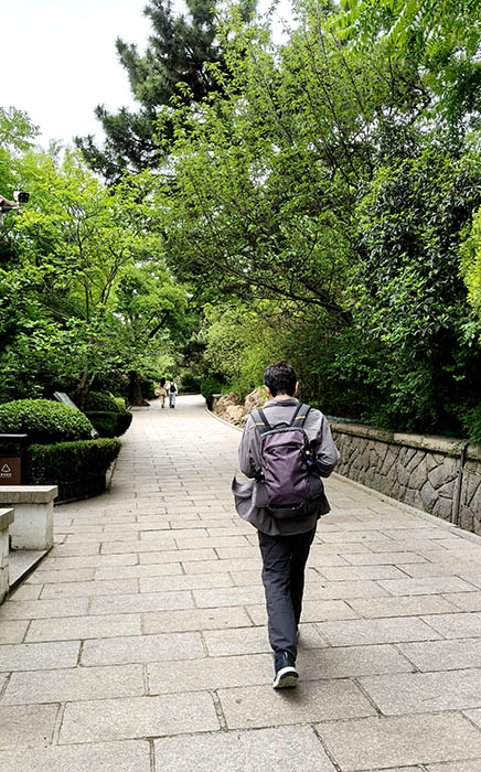 Signal Hill Park, Qingdao, Shandong province, China , จุดชมวิวภูเขาหอส่งสัญญาณ ชิงเต่า มณฑลชานตง ประเทศจีน