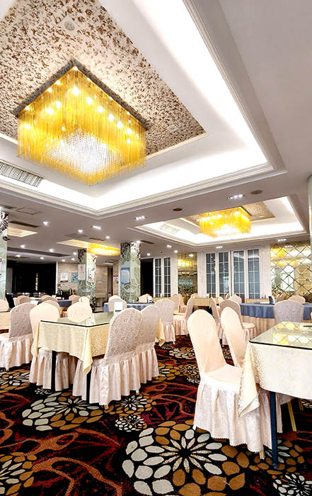 Jǐnxiù Restaurant, Badaguan, Qingdao, Shandong province, China ภัตตาคาร จิ่นสิ้ว ที่ปาต้ากวน ชิงเต่า มณฑลชานตง ประเทศจีน