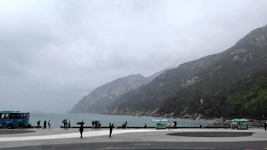 Laoshan National Park, Qingdao, Shandong province, China อุทยานแห่งชาติเหลาซาน ชิงเต่า มณฑลชานตง ประเทศจีน