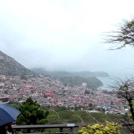 village at Yakou, Laoshan National Park, Qingdao, Shandong province, China บ้านทรงยุโรป ที่อุทยานแห่งชาติเหลาซาน ชิงเต่า มณฑลชานตง ประเทศจีน