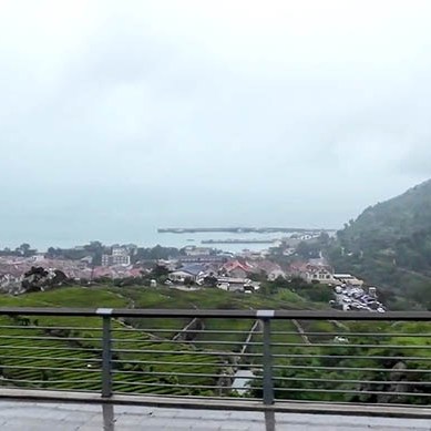 village at Yakou, Laoshan National Park, Qingdao, Shandong province, China บ้านทรงยุโรป ที่อุทยานแห่งชาติเหลาซาน ชิงเต่า มณฑลชานตง ประเทศจีน