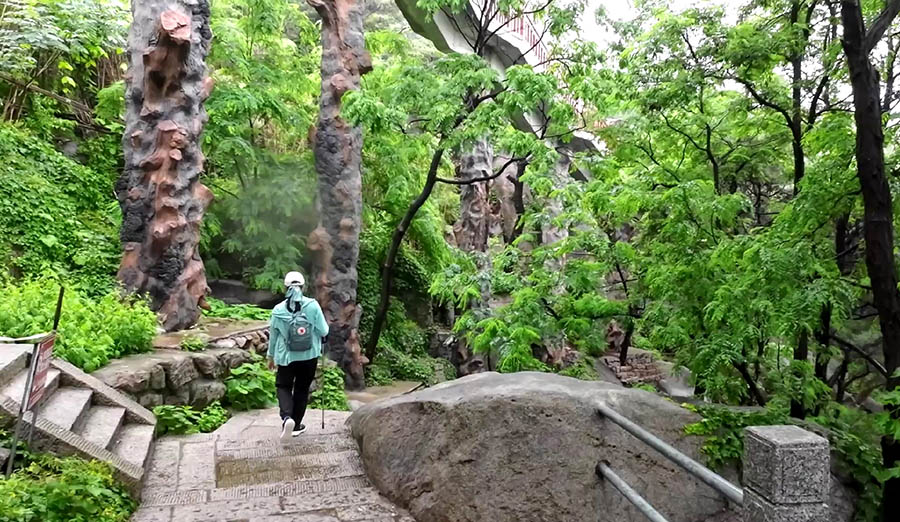 Yangkou, Laoshan National Park, Qingdao, Shandong province, China หยางโข่ว อุทยานแห่งชาติเหลาซาน ชิงเต่า มณฑลชานตง ประเทศจีน